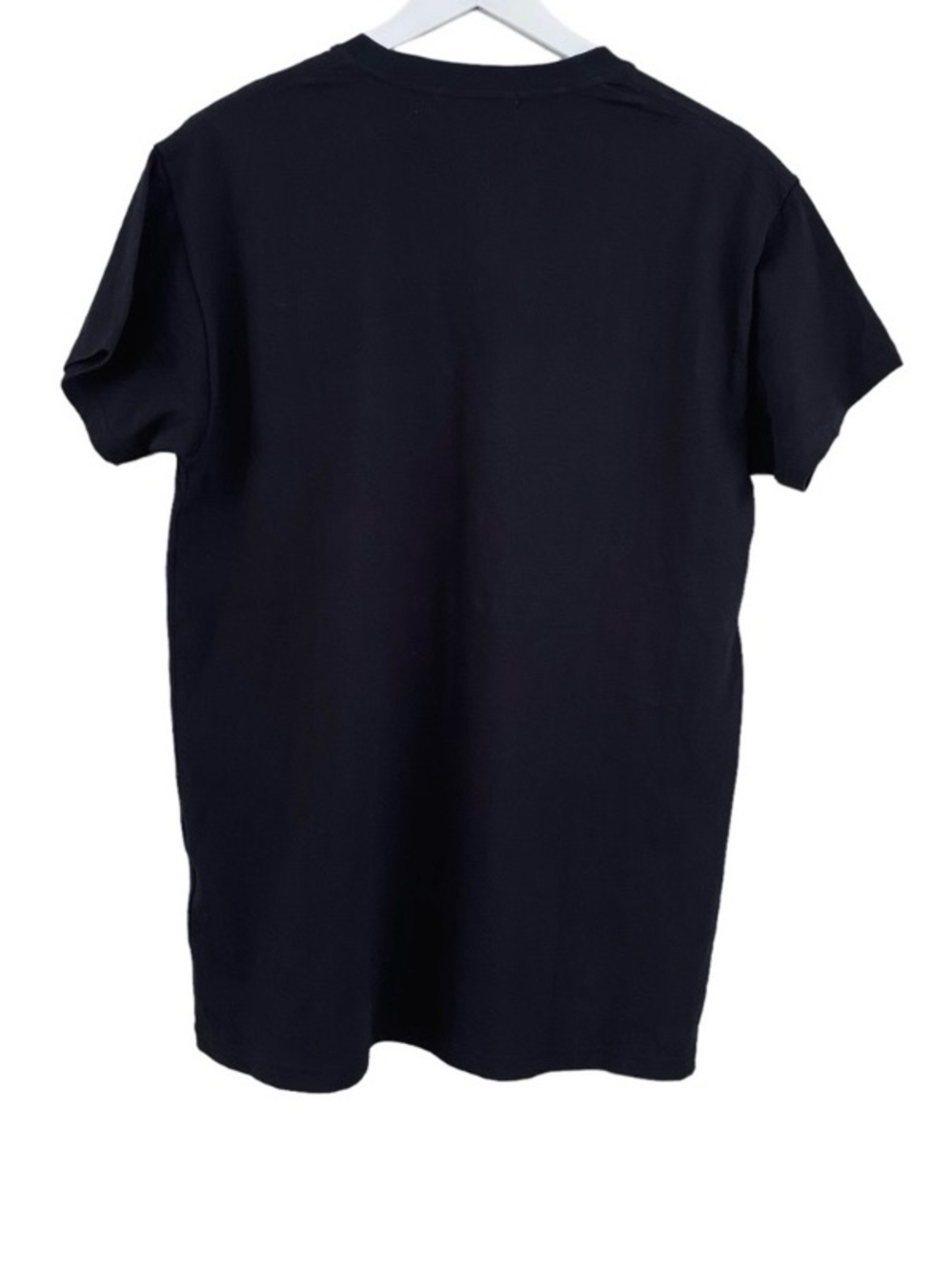 NWT Rebecca Minkoff Black Tee with Red Heart and Silver Stud Graffiti - Picture 5 of 7